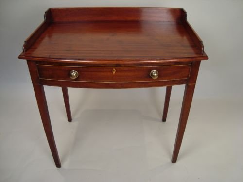 georgian mahogany washstand