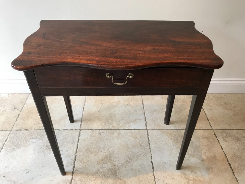 a early georgian sidewriting table