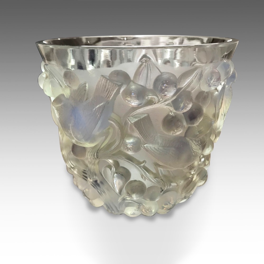 an exquisite ren lalique vase c1930